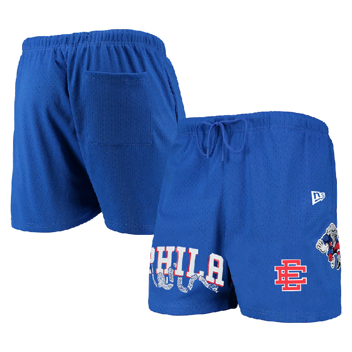 Men's Philadelphia 76ers Pro Royal Shorts 001 Men's Philadelphia 76ers Pro Royal Shorts 001